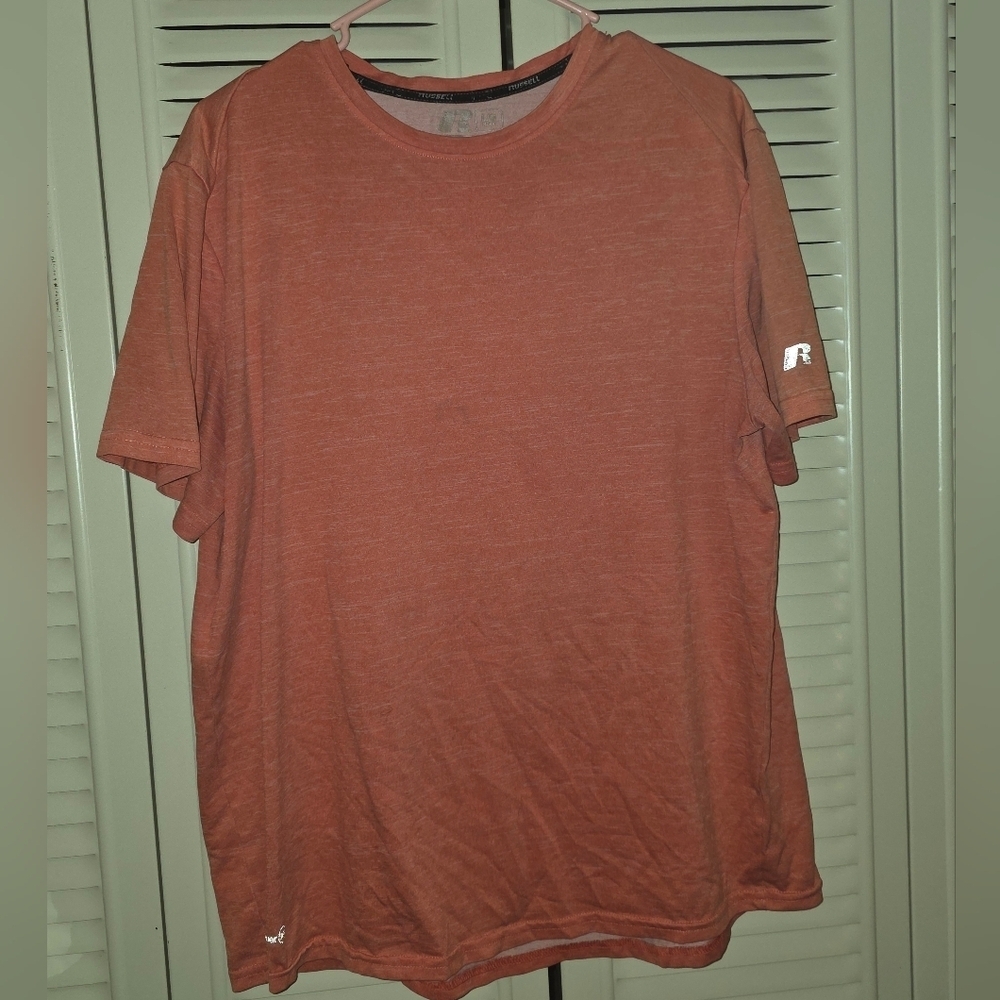 Russell Athletic Burnt Orange Short Sleeve Tee